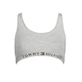 Tommy Hilfiger Grigio Cotton Women's Sports Bra Tommy Hilfiger