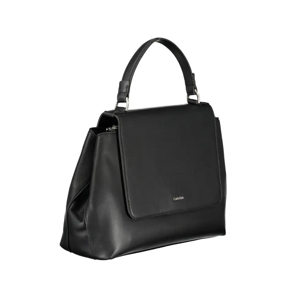 Calvin Klein Nero Polyester Womens Handbag