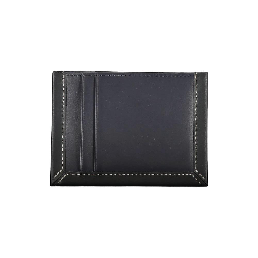 Tommy Hilfiger Blue Leather Men Wallet