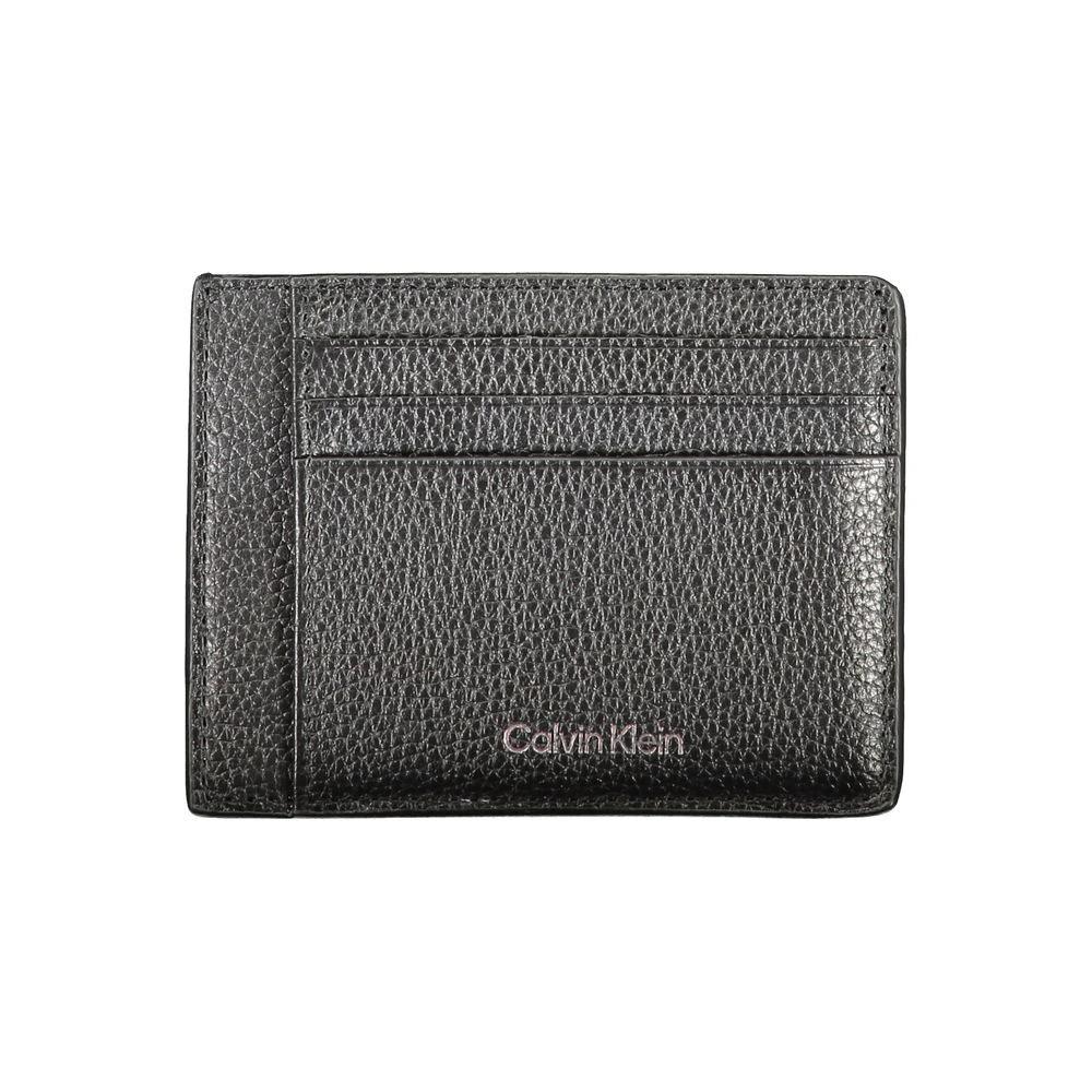 Calvin Klein Black Leather Men's Wallet