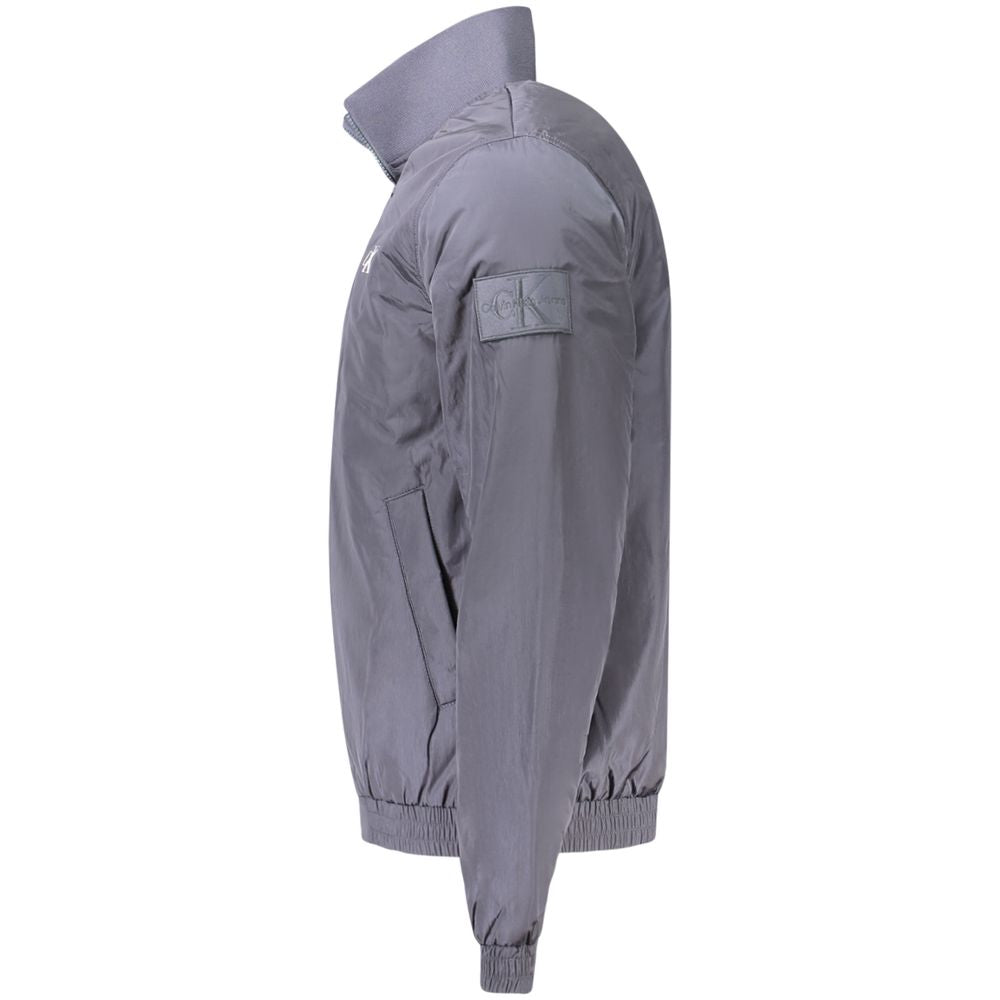 Veste homme Calvin Klein bleue en polyamide