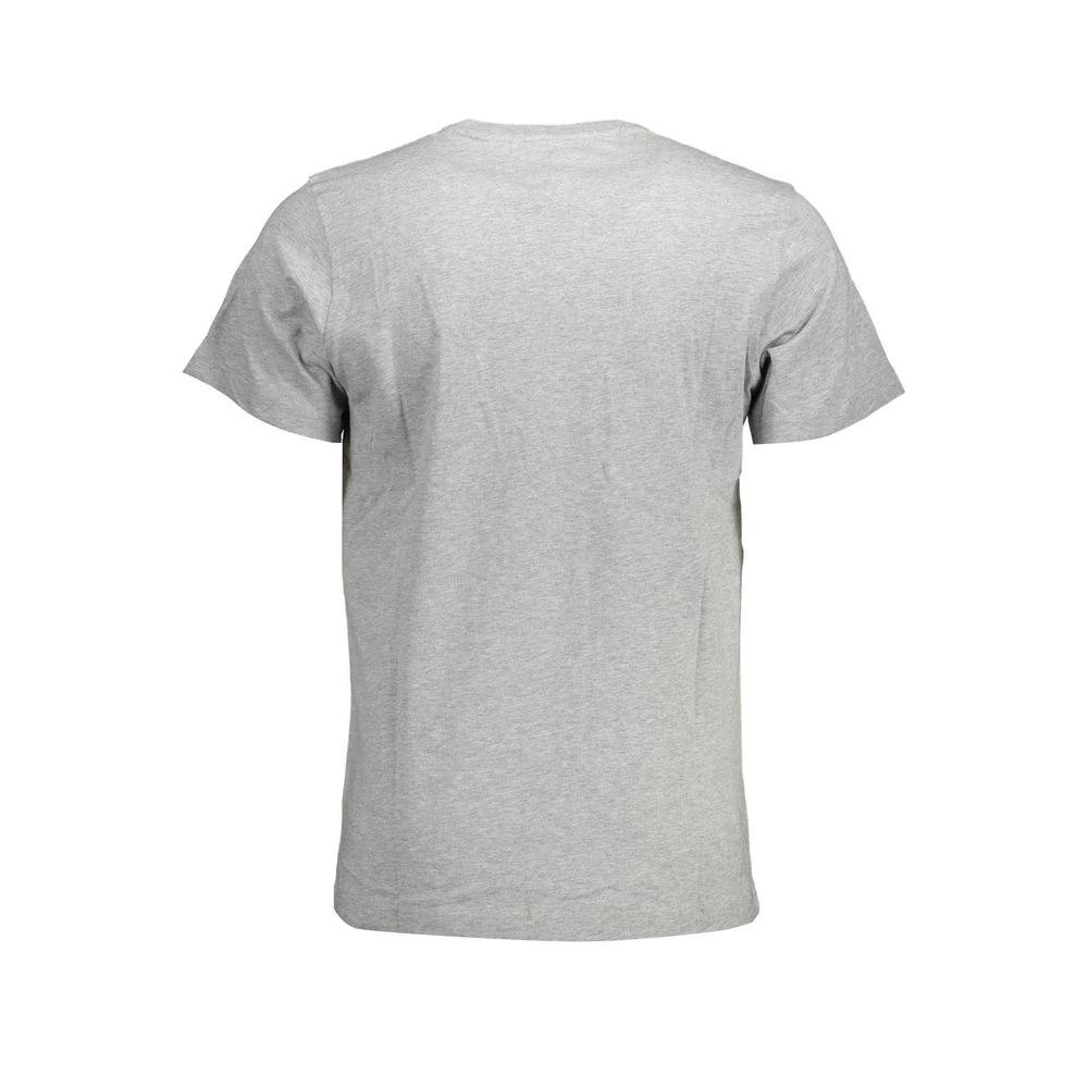 T-shirt homme Tommy Hilfiger Grigio en coton biologique