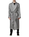 Dolce & Gabbana Multicolor Floral Robe Coat Wrap Jacket by Dolce & Gabbana