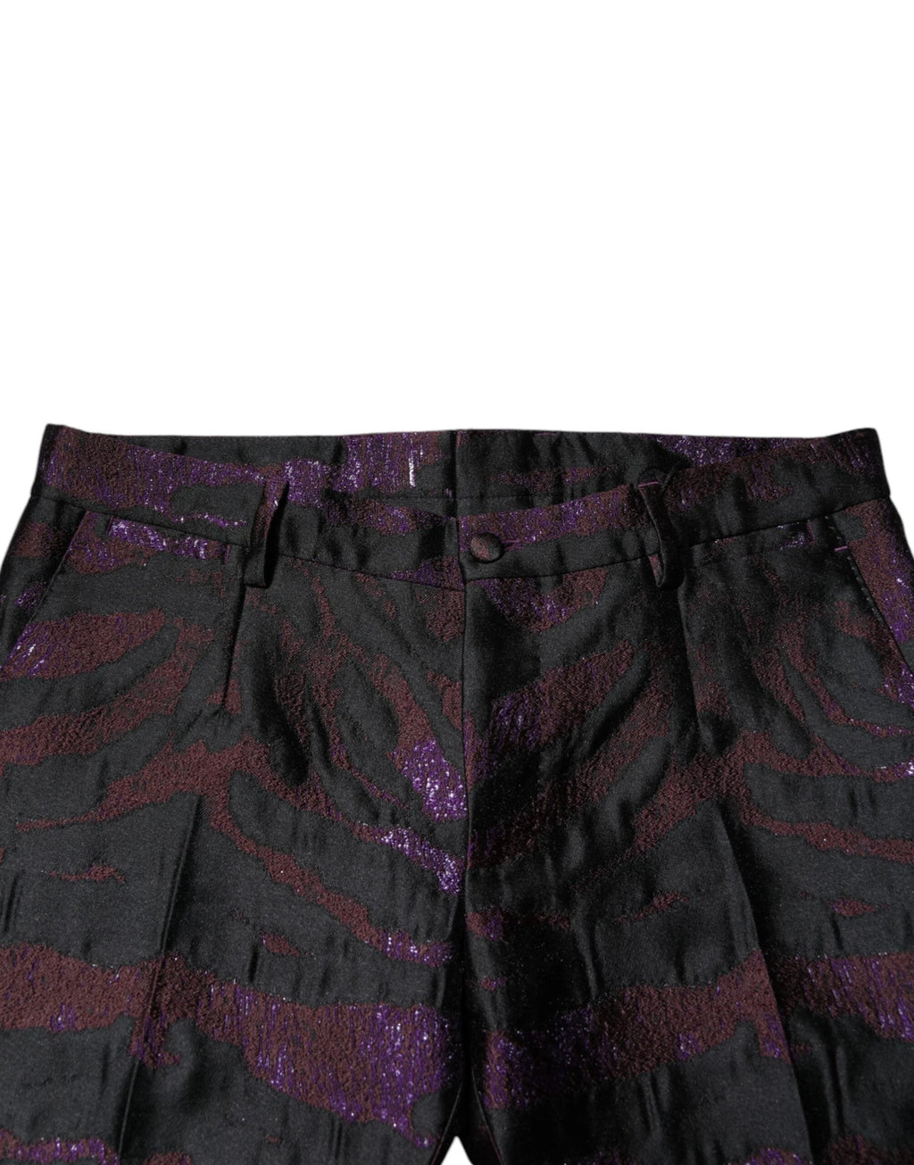 Dolce & Gabbana Multicolor Polyester Patterned Pants by Dolce & Gabbana