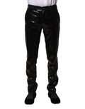Dolce & Gabbana Black Sequined Embellishment Pants by Dolce & Gabbana