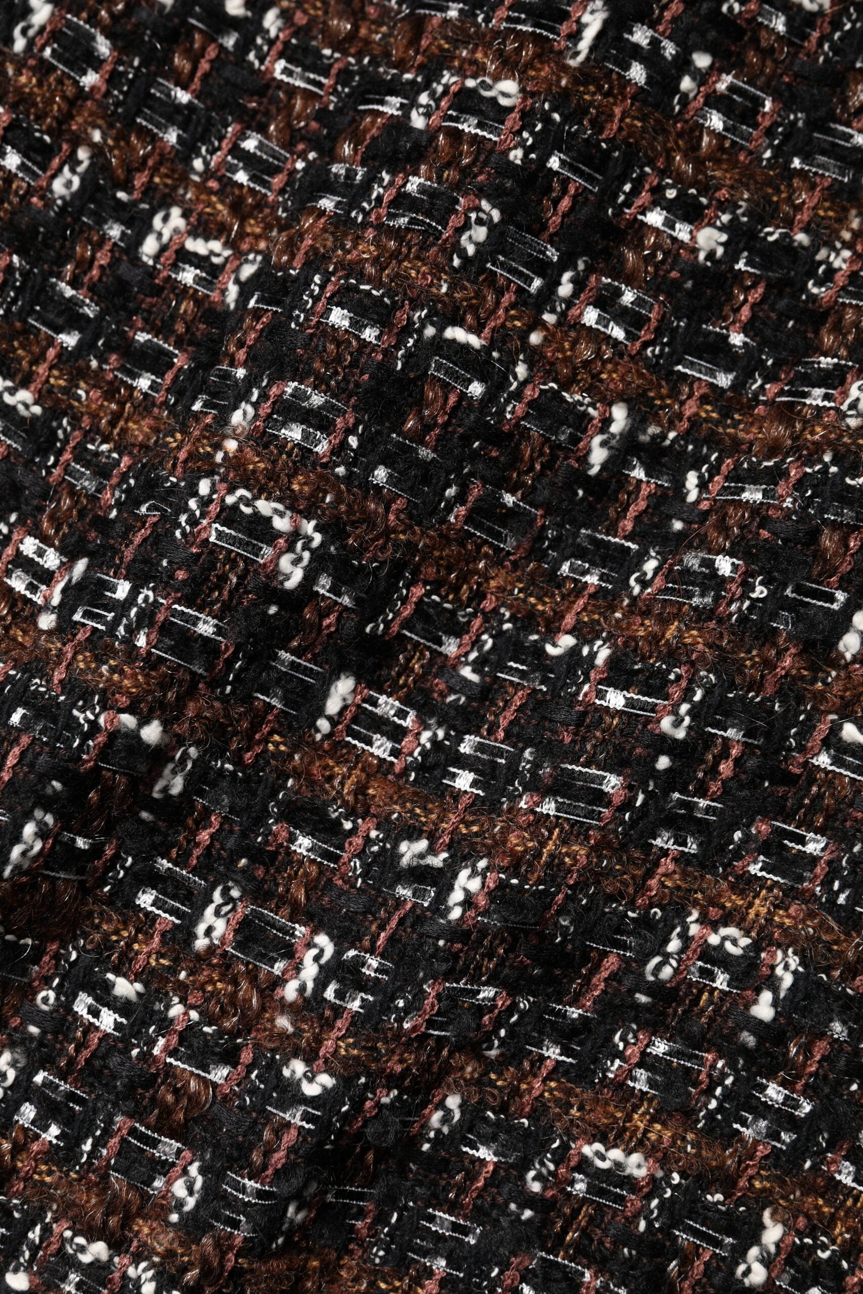 Dolce & Gabbana Multicolor Sleeveless Mini Tweed A-line Dress by Dolce & Gabbana