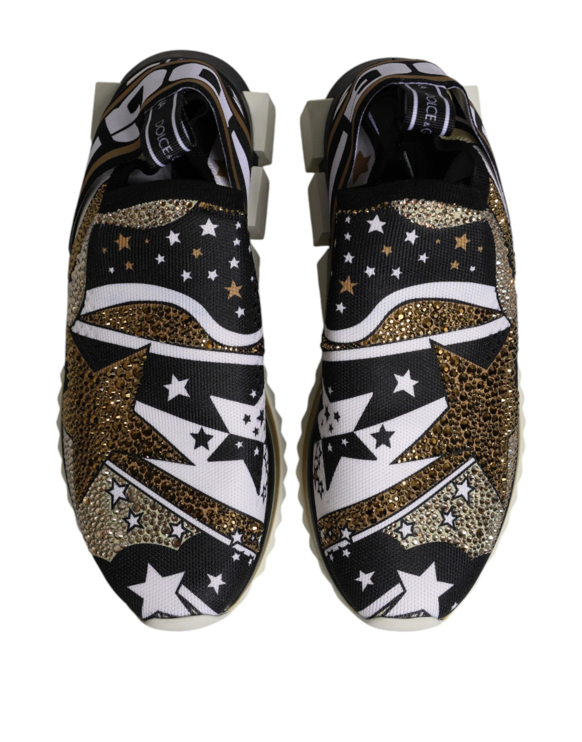 Dolce & Gabbana Multicolor Sorrento Low Top Sneakers Shoes by Dolce & Gabbana
