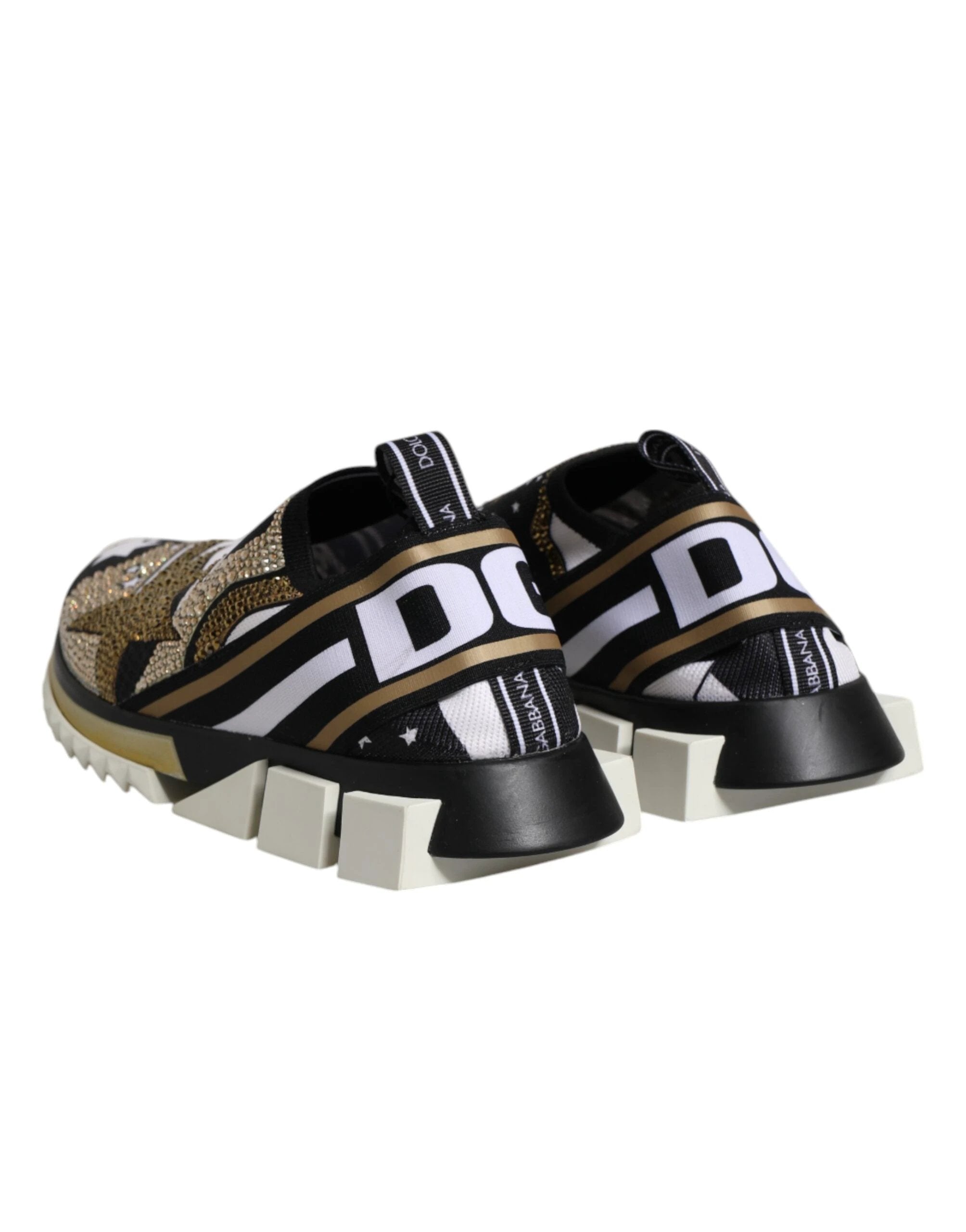 Dolce & Gabbana Multicolor Sorrento Low Top Sneakers Shoes by Dolce & Gabbana