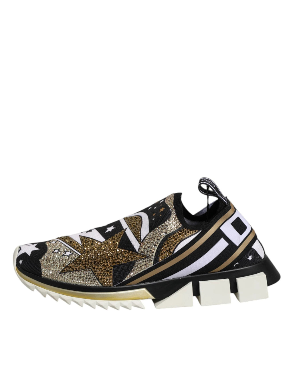 Dolce & Gabbana Multicolor Sorrento Low Top Sneakers Shoes by Dolce & Gabbana