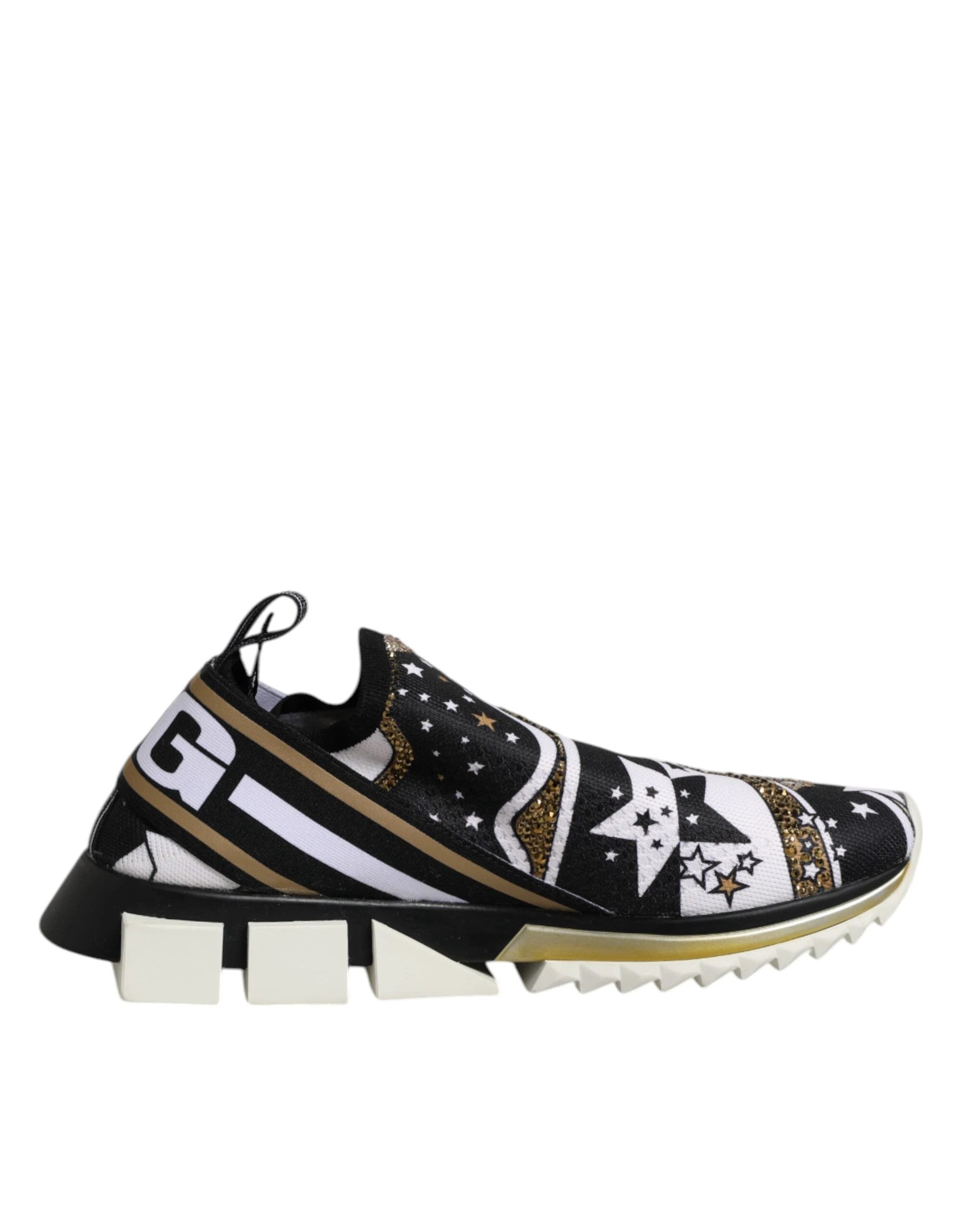 Dolce & Gabbana Multicolor Sorrento Low Top Sneakers Shoes by Dolce & Gabbana