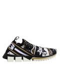 Dolce & Gabbana Multicolor Sorrento Low Top Sneakers Shoes by Dolce & Gabbana