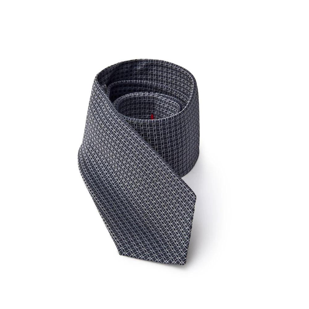Jil Sander Gray Silk Tie by Jil Sander