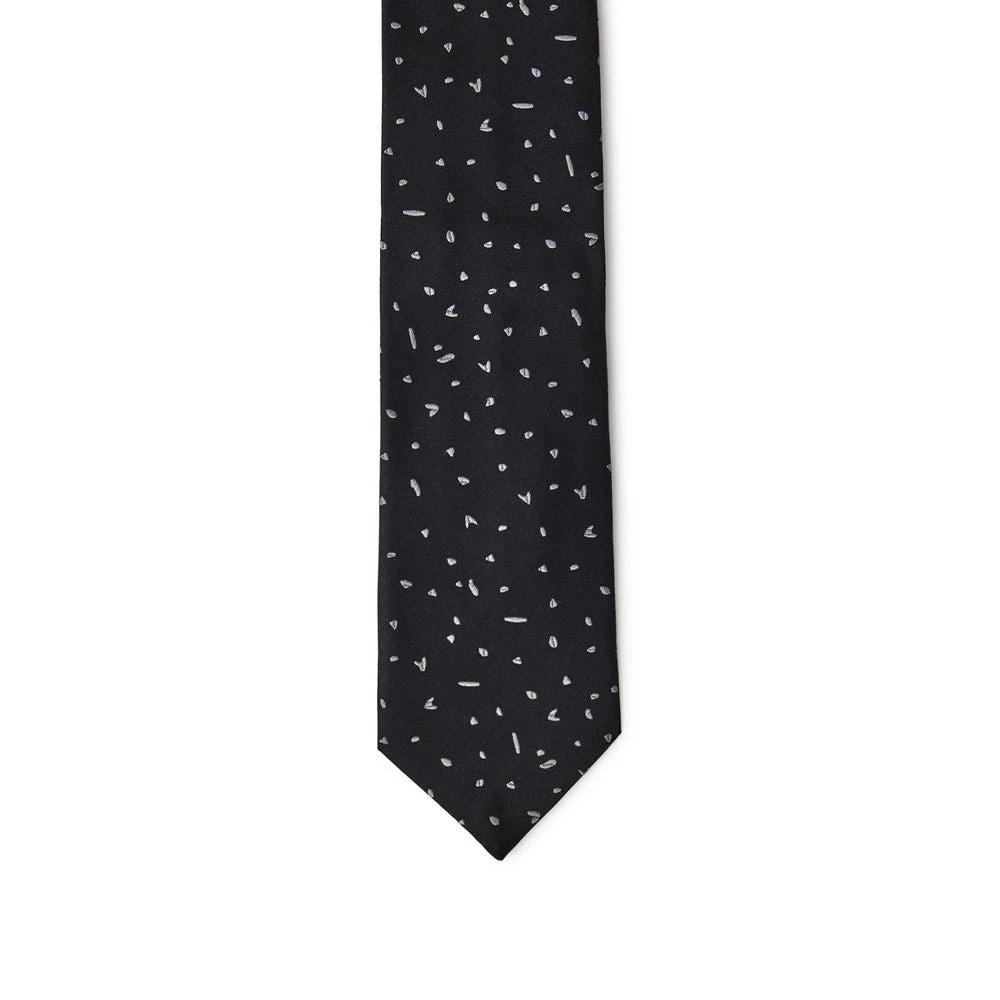 Jil Sander Black Silk Tie by Jil Sander