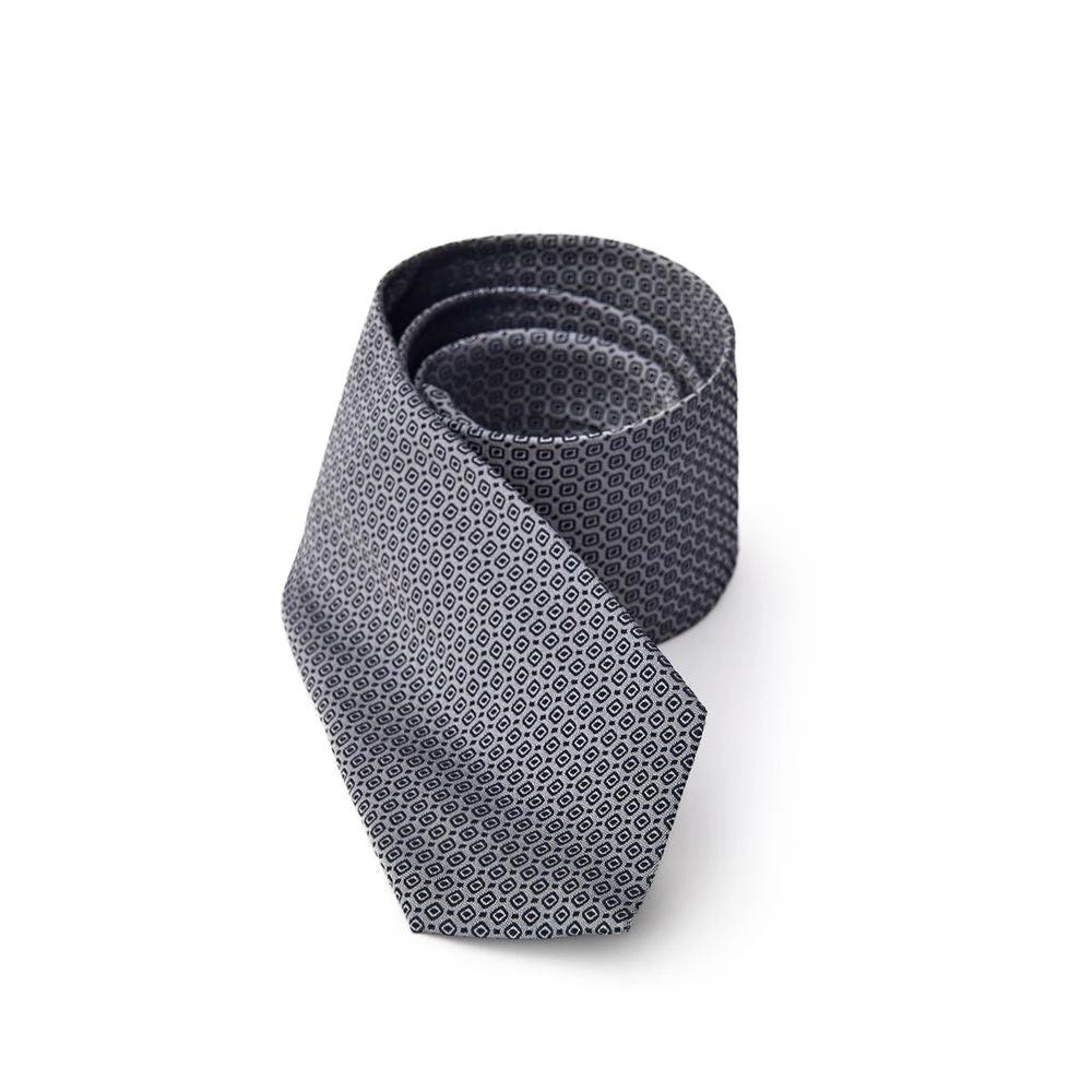 Jil Sander Gray Silk Tie by Jil Sander