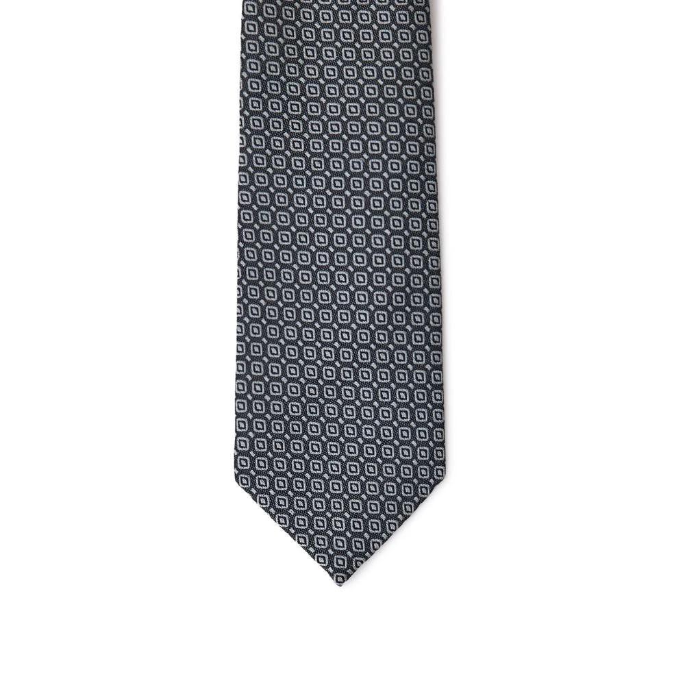 Jil Sander Gray Silk Tie by Jil Sander