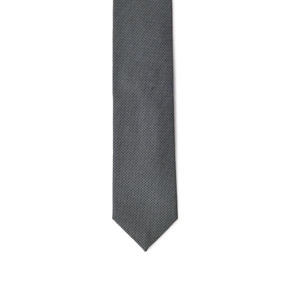 Jil Sander Gray Silk Tie by Jil Sander