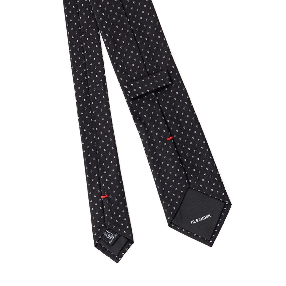 Jil Sander Blue Silk Tie by Jil Sander