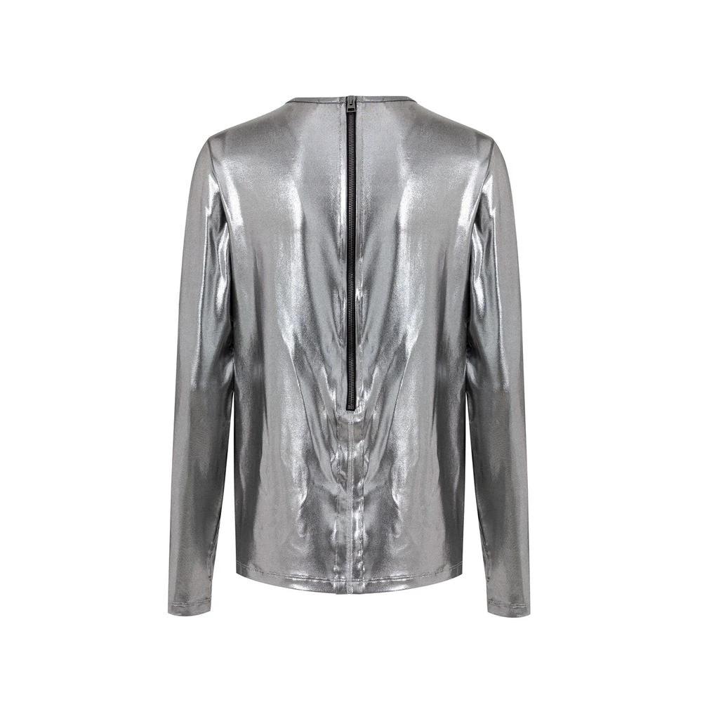 Tom Ford Gray Viscose Long Sleeve by Tom Ford