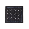 Dolce & Gabbana Black Silk Pocket Square by Dolce & Gabbana
