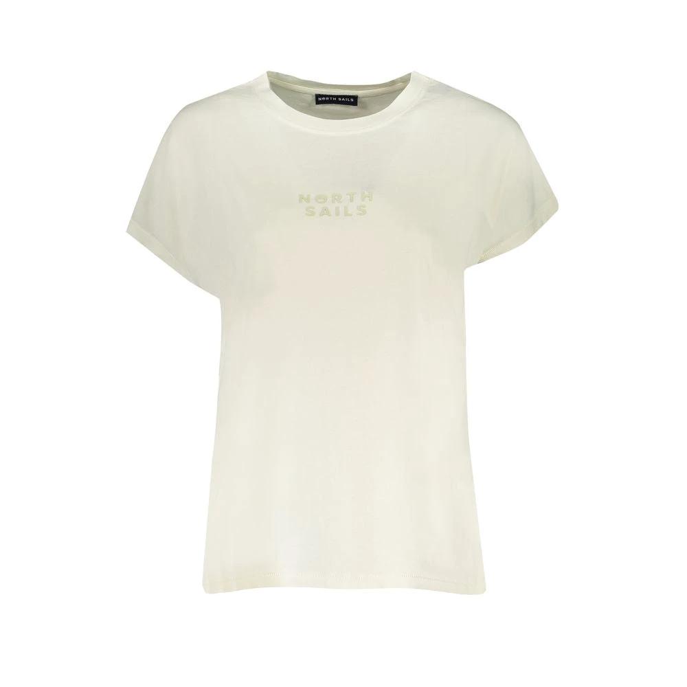 North Sails Bianco Organic Cotton Women T-Shirt