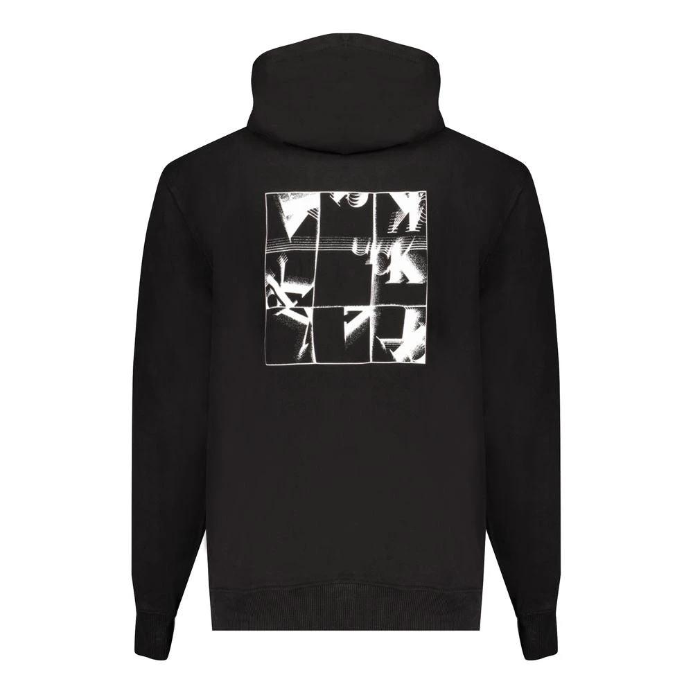 Calvin Klein Black Cotton Men's Sweatshirt Calvin Klein