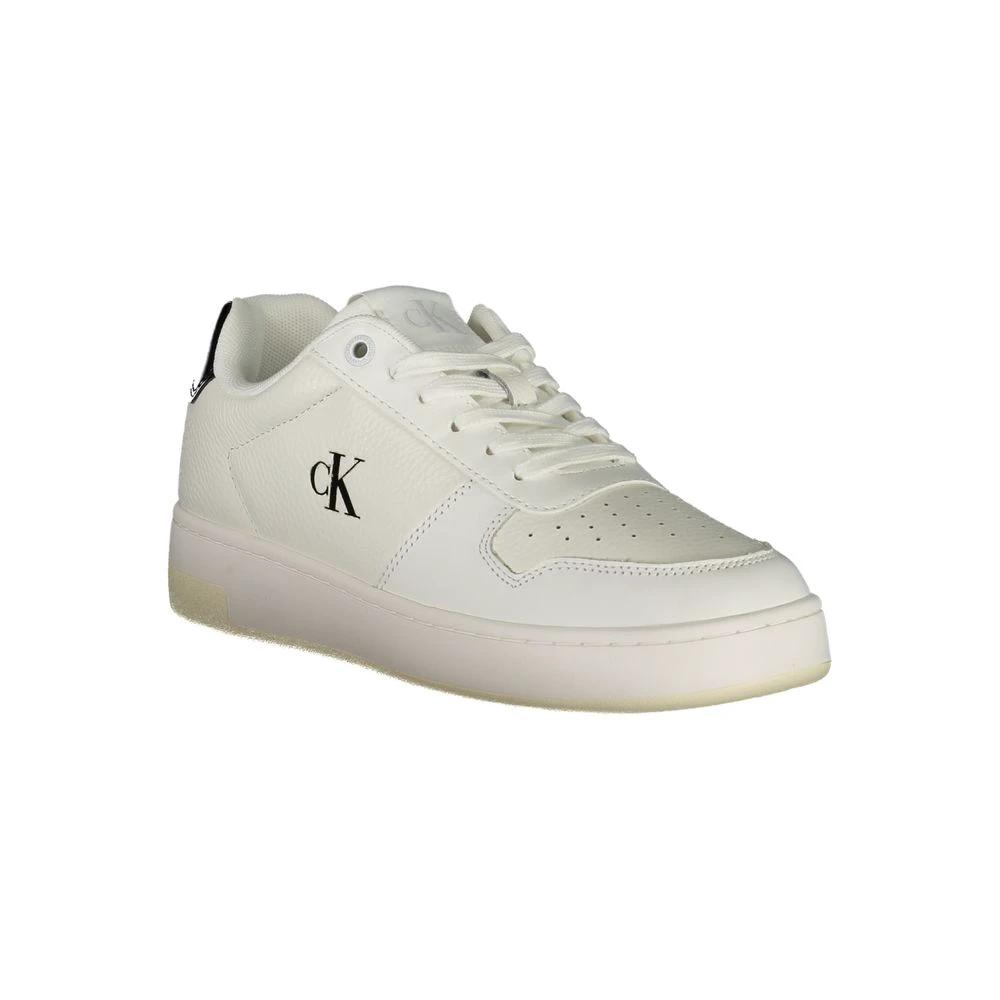 Calvin Klein Bianco Polyurethane Women Sneaker Calvin Klein