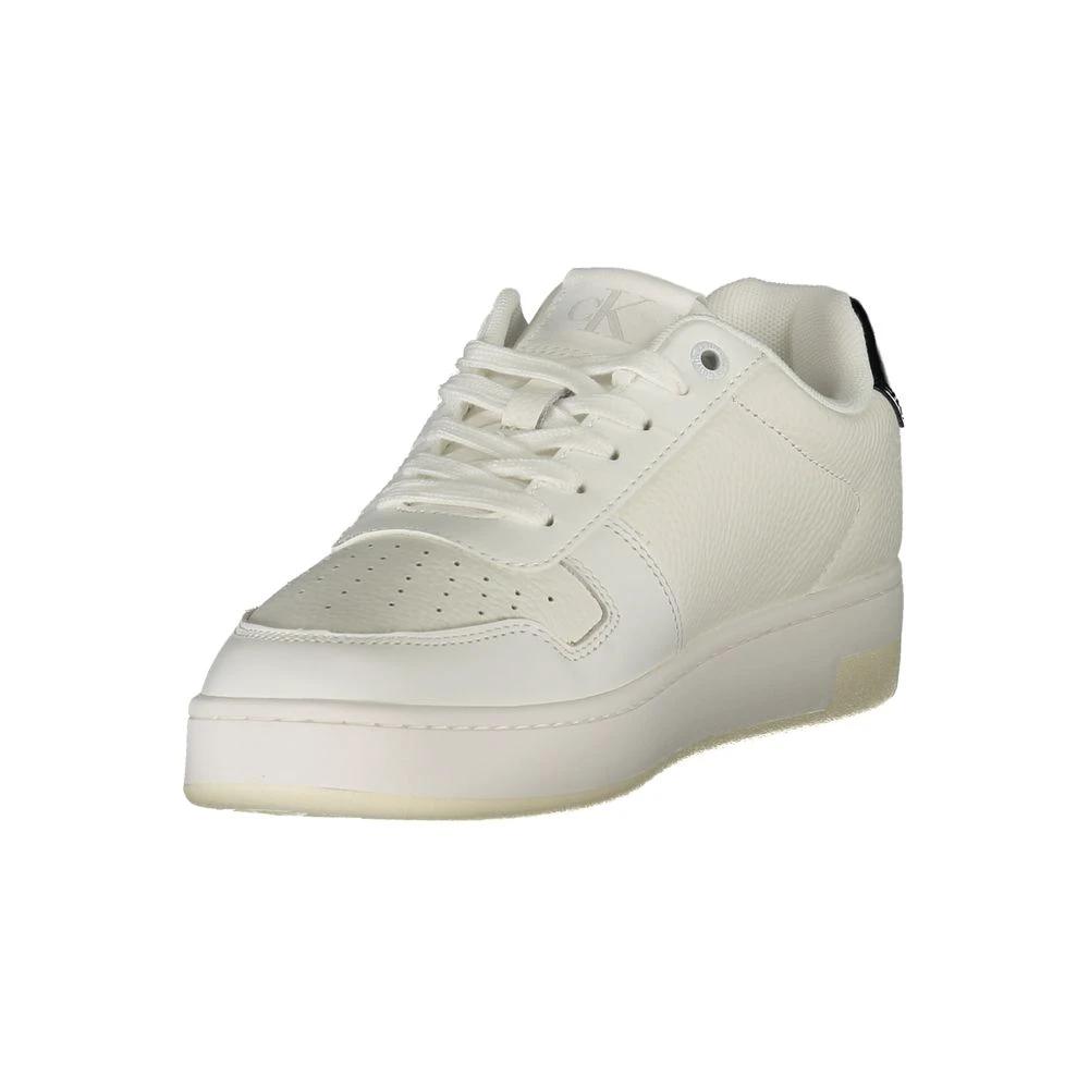 Calvin Klein Bianco Polyurethane Women Sneaker Calvin Klein