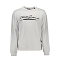 Plein Sport Bianco Cotton Mens Sweatshirt Plein Sport