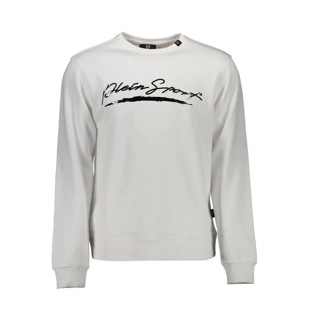 Plein Sport Plein Sport Bianco Cotton Mens Sweatshirt