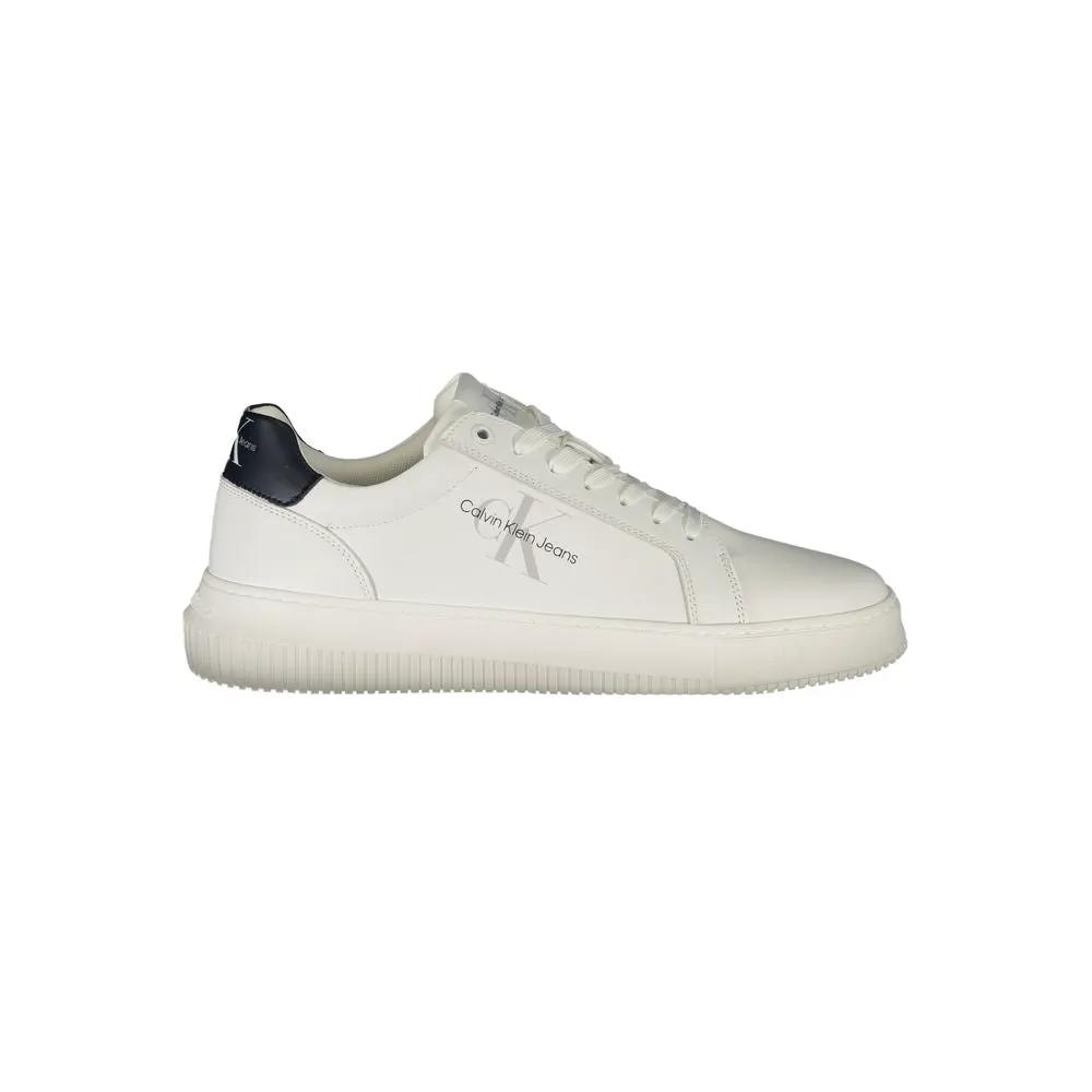 Calvin Klein Calvin Klein Bianco Leather Men Sneaker