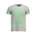 Plein Sport Gray Cotton T-Shirt by Plein Sport