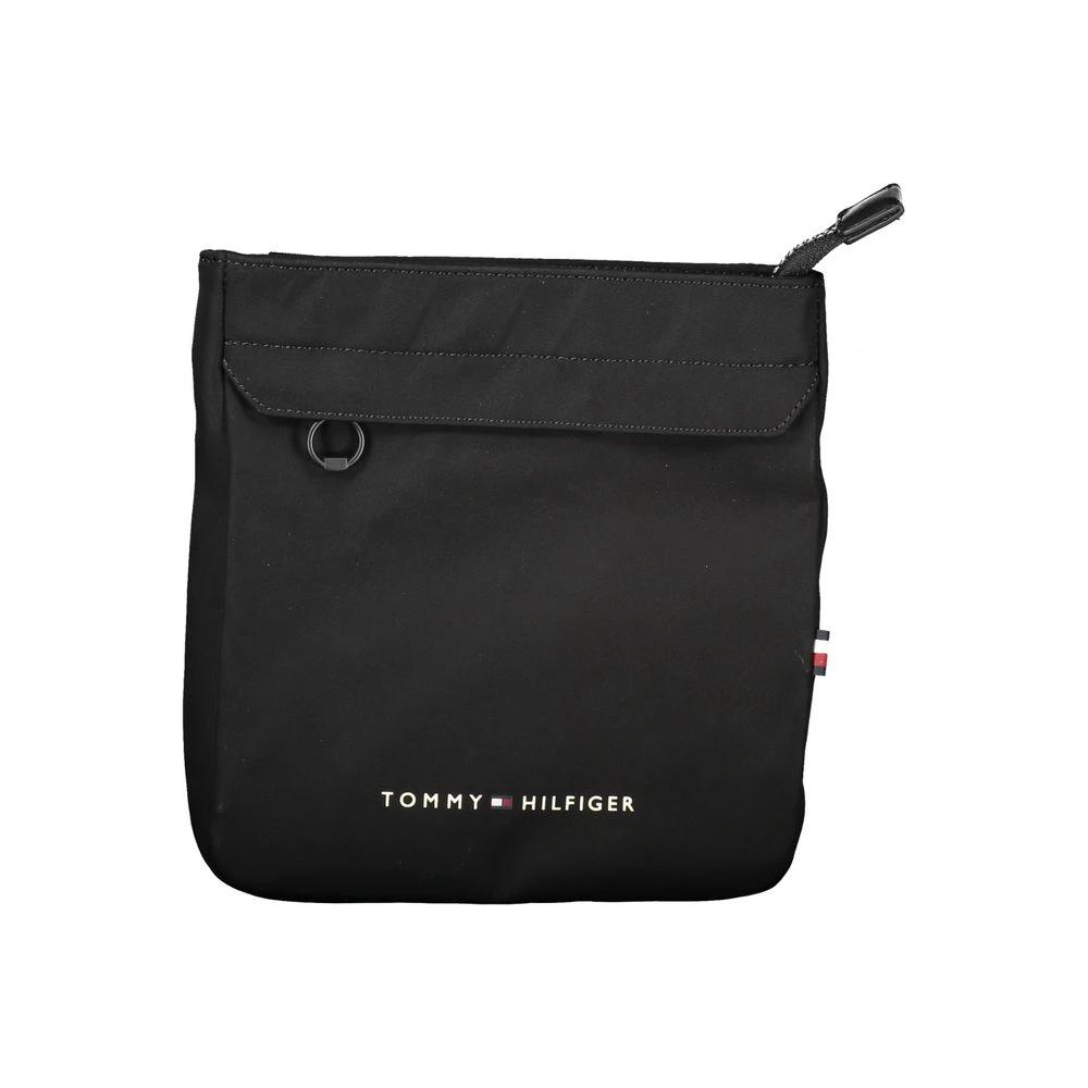 Tommy Hilfiger Black Polyester Men's Shoulder Bag Tommy Hilfiger