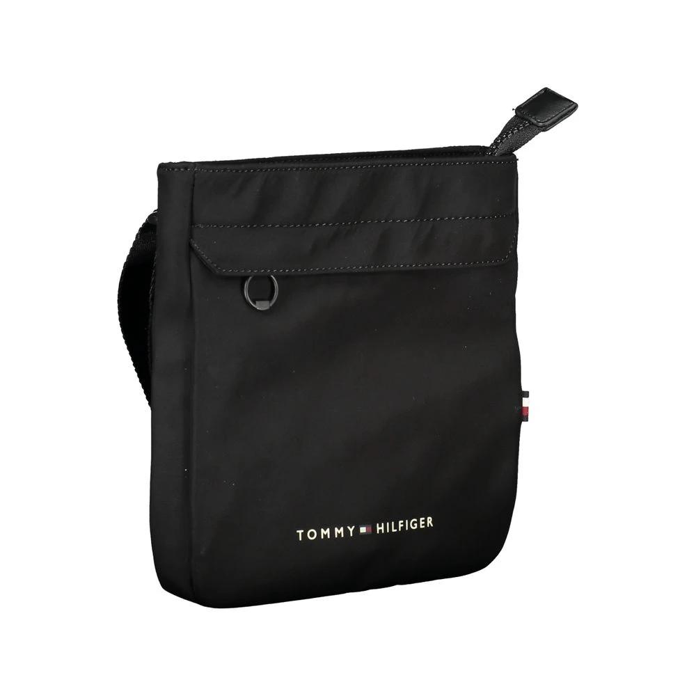Tommy Hilfiger Black Polyester Men's Shoulder Bag Tommy Hilfiger