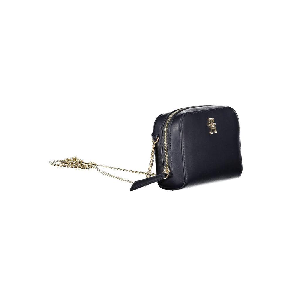 Sac Tommy Hilfiger bleu en polyuréthane pour femme