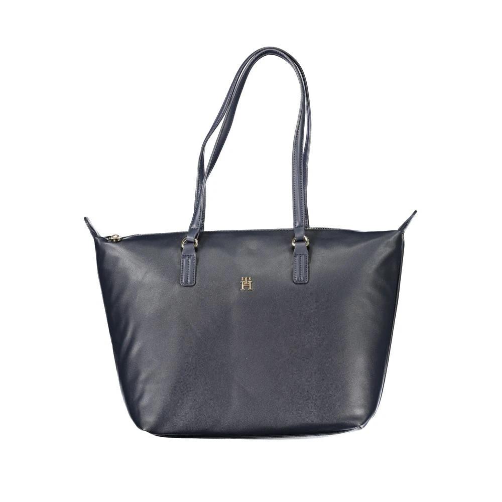 Sac à main Tommy Hilfiger bleu en polyester pour femme