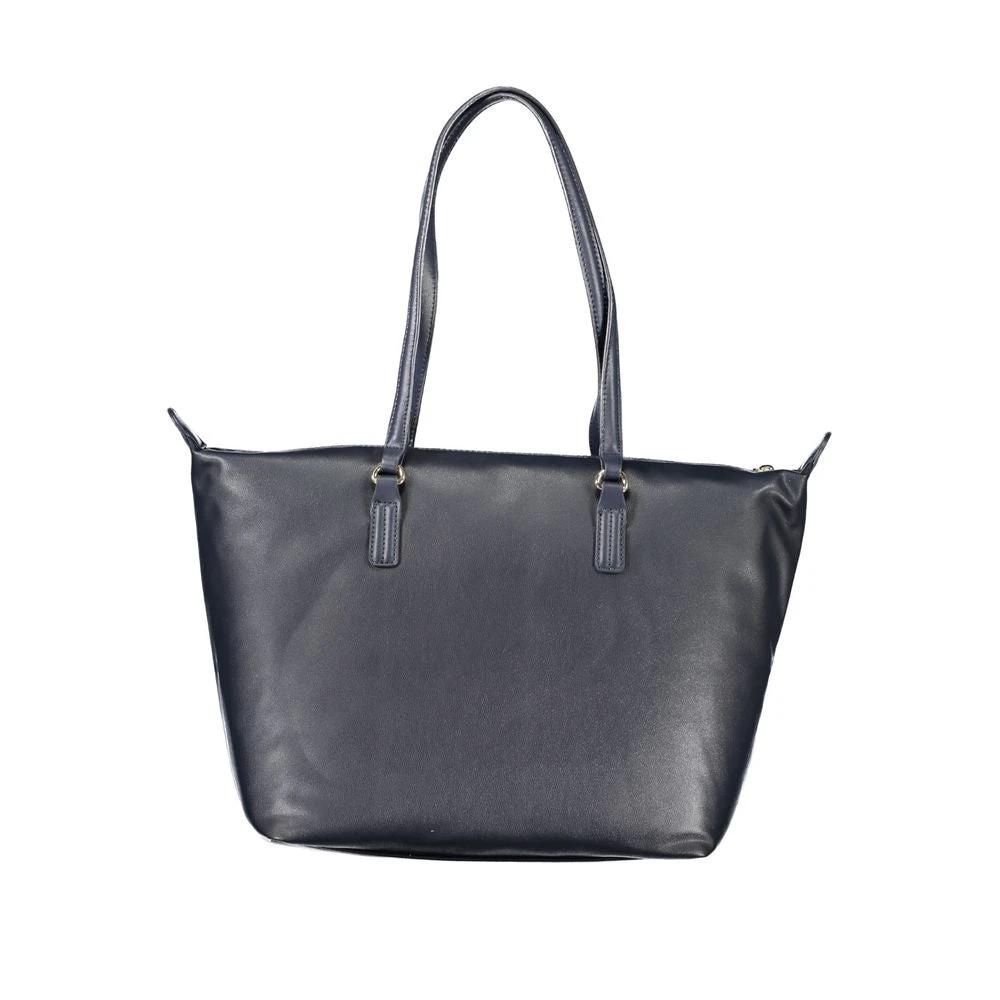 Sac à main Tommy Hilfiger bleu en polyester pour femme