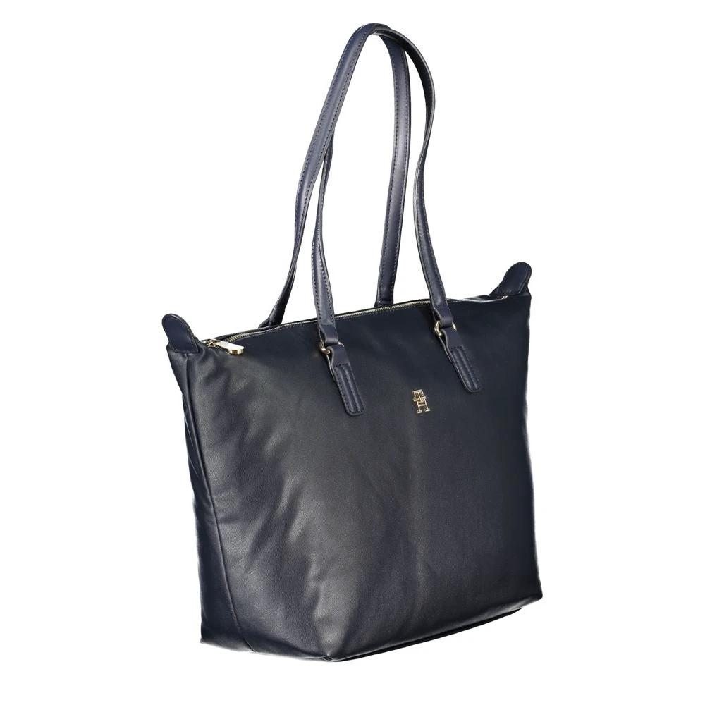 Sac à main Tommy Hilfiger bleu en polyester pour femme