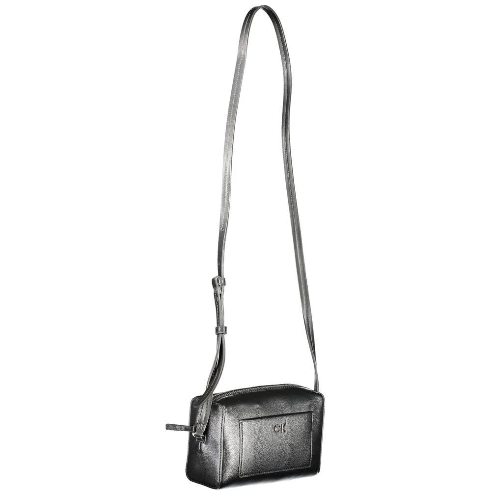 Calvin Klein Black Polyester Women Shoulder Bag Calvin Klein
