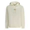 Sweat à capuche Calvin Klein en coton blanc pour homme