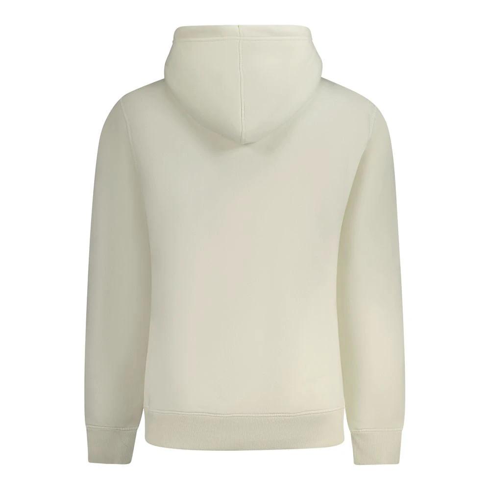 Sweat à capuche Calvin Klein en coton blanc pour homme