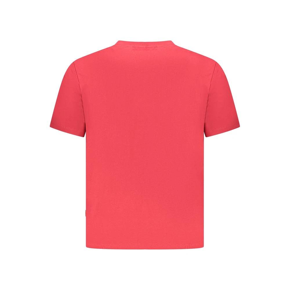 T-shirt Pepe Jeans rouge en coton pour homme
