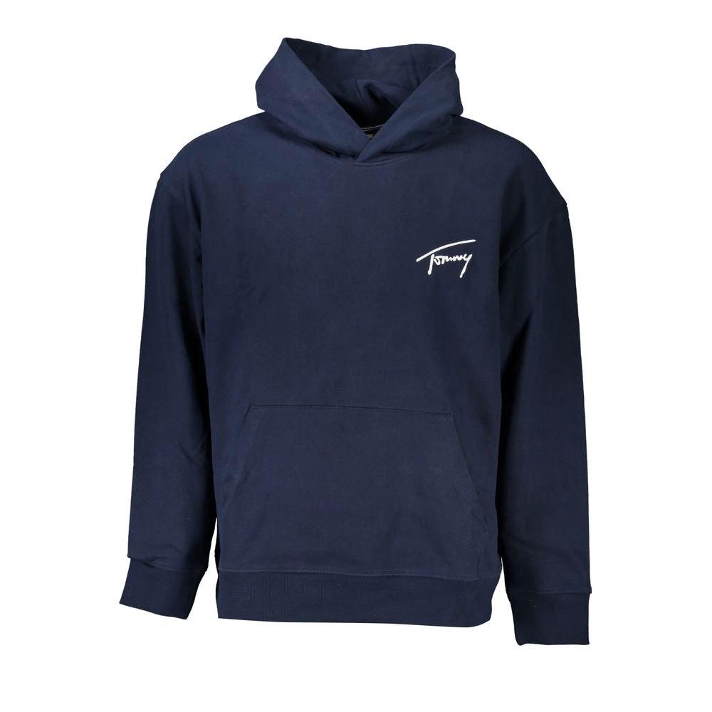 Tommy Hilfiger Blue Cotton Men's Hoodie