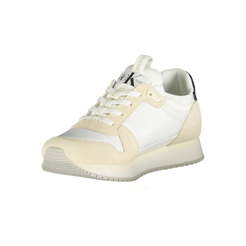 Calvin Klein Bianco Polyurethane Women Sneaker Calvin Klein