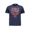 Plein Sport Blue Cotton Men's T-Shirt