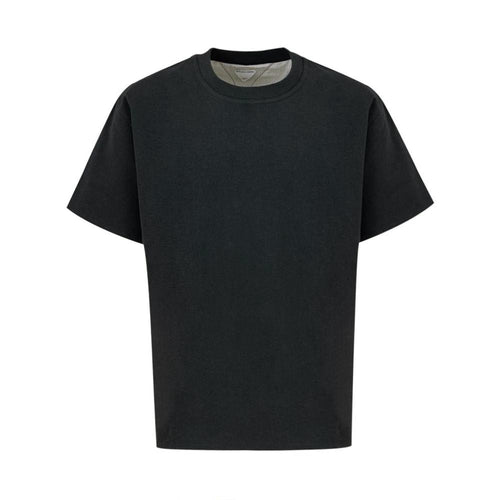 Bottega Veneta Gray Cotton T-Shirt by Bottega Veneta