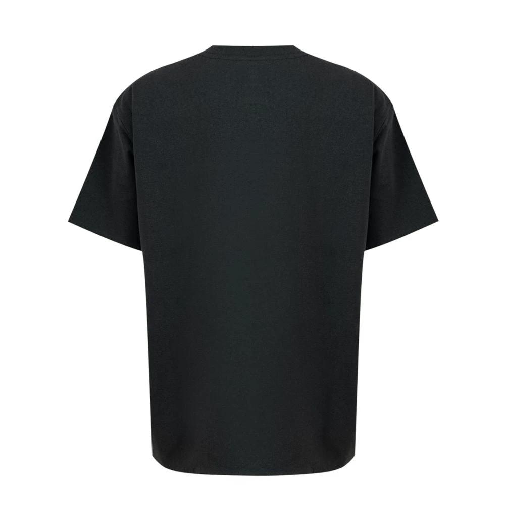 Bottega Veneta Gray Cotton T-Shirt by Bottega Veneta