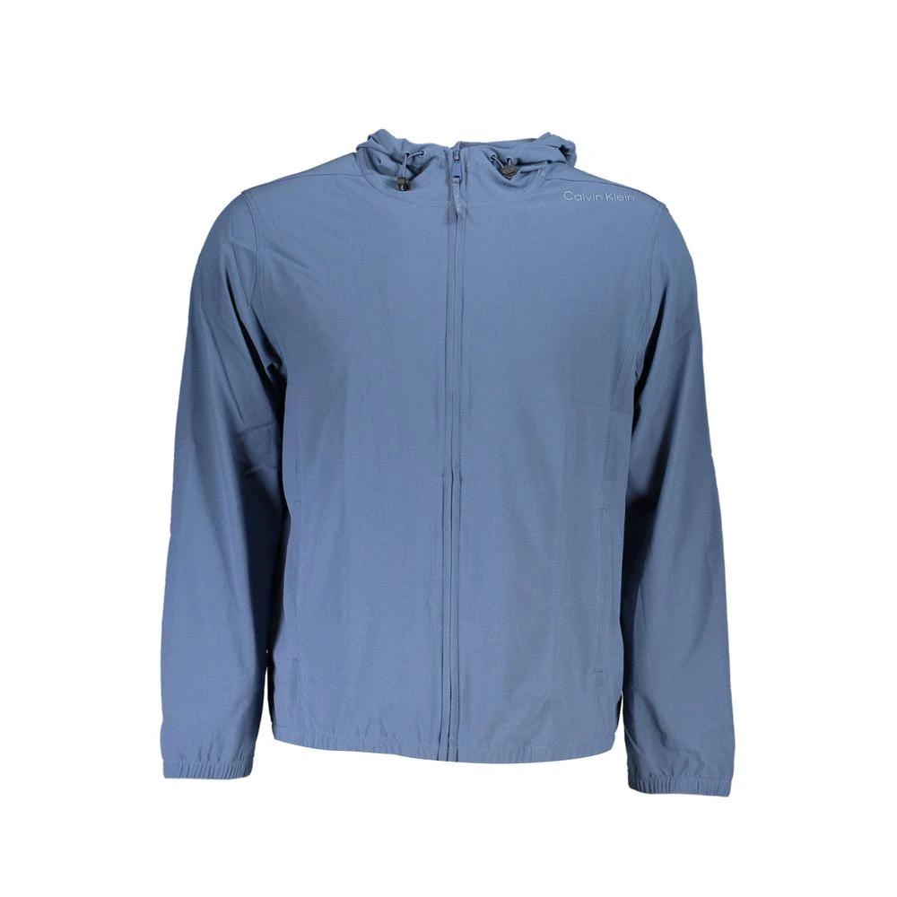 Sweat-shirt Calvin Klein bleu en polyester pour homme