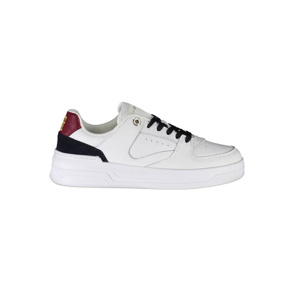 Tommy Hilfiger Bianco Leather Women Sneaker Tommy Hilfiger
