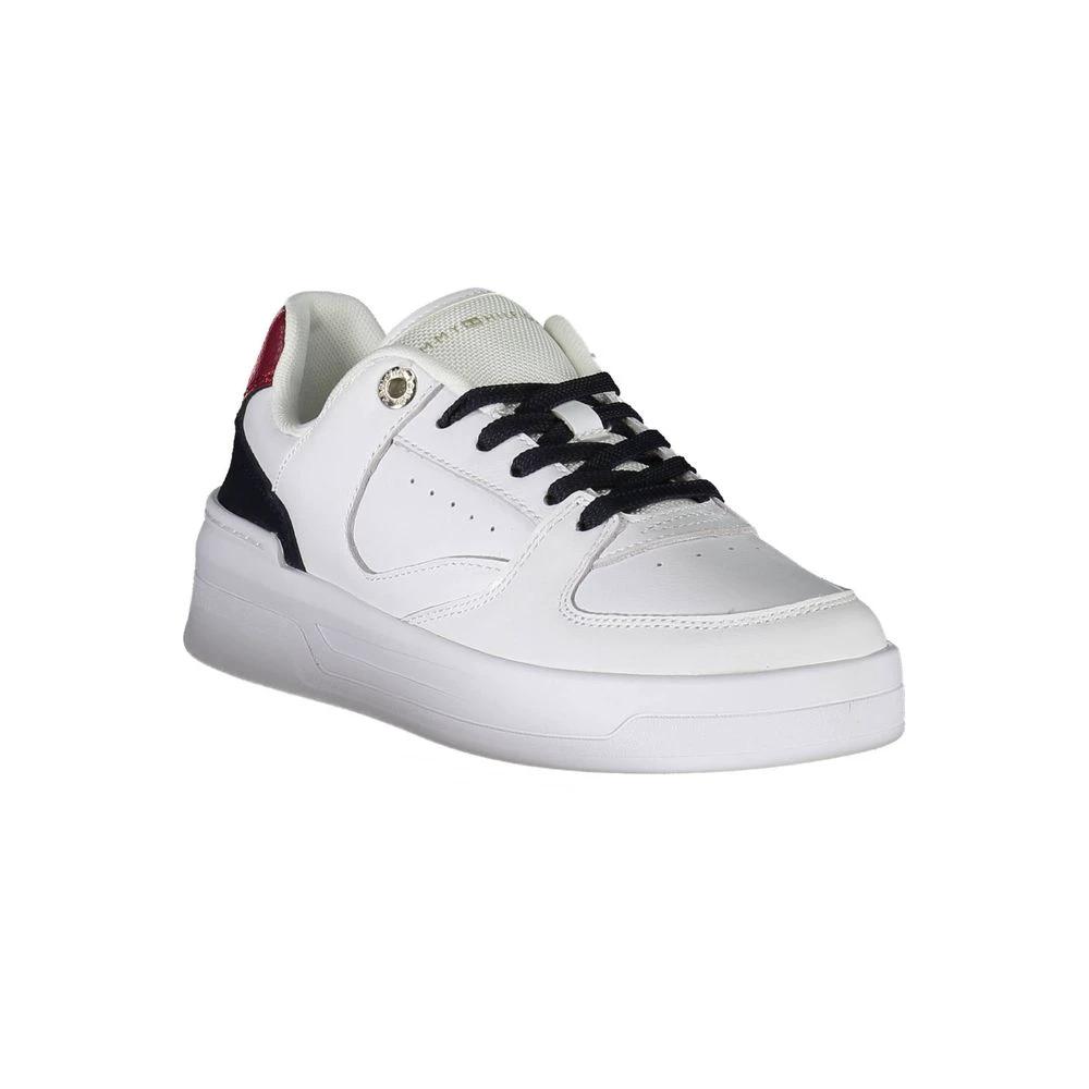 Tommy Hilfiger Bianco Leather Women Sneaker Tommy Hilfiger