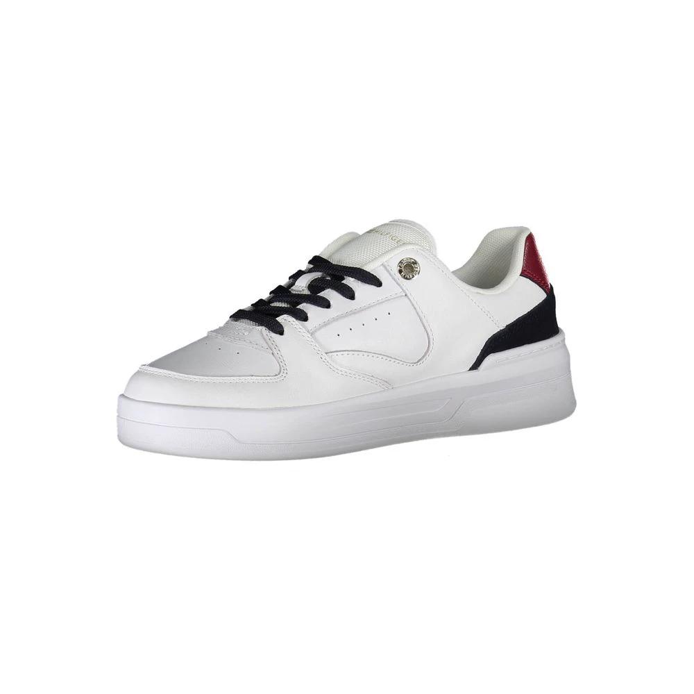 Tommy Hilfiger Bianco Leather Women Sneaker Tommy Hilfiger